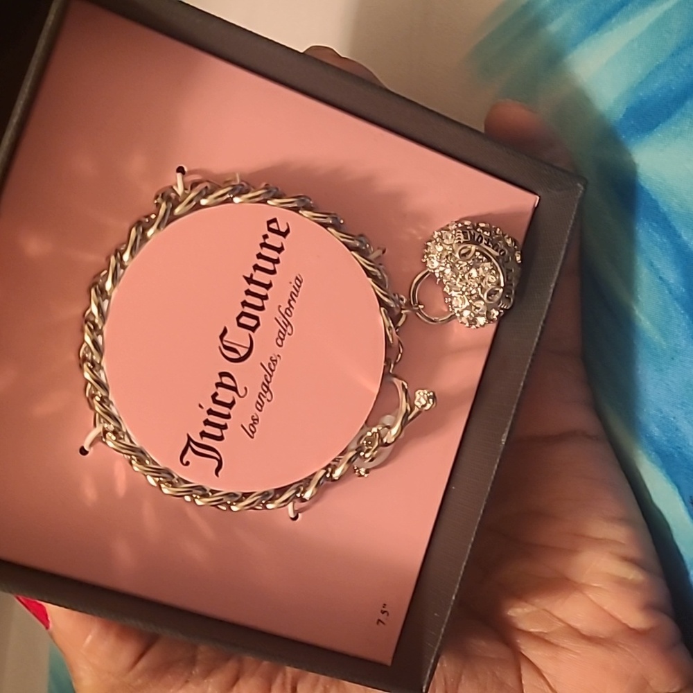 NIB Juicy Couture Silver Bracelet